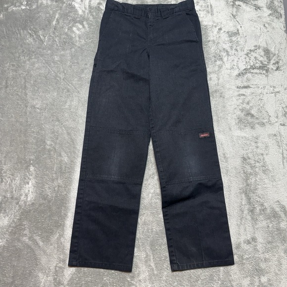 Dickies Other - Dickies Double Knee Pants Mens 28x30 Black Loose Fit Workwear Durable